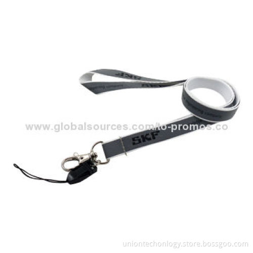 Reflective Lanyard with Imprinted Logo, High Quality and Various Styles